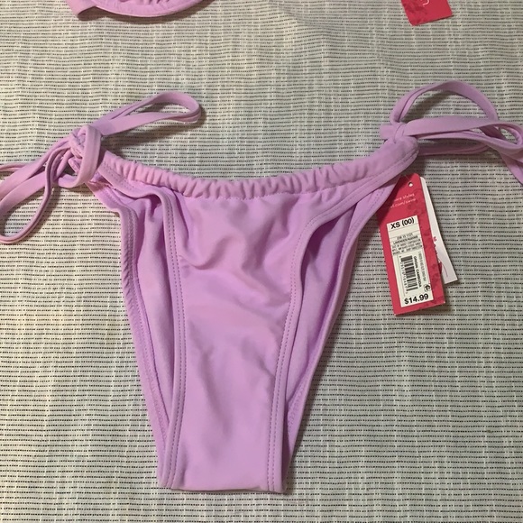 NWT Xhilaration from target lavender string bikini. - Picture 6 of 6